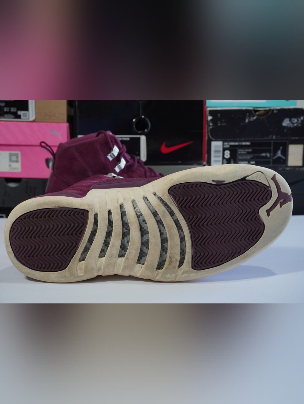 sz 10.5 jordan bordeaux - Picture 8 of 11